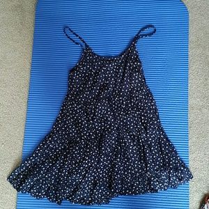 Floral Navy Sun Dress