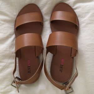 Justfab gladiator sandals