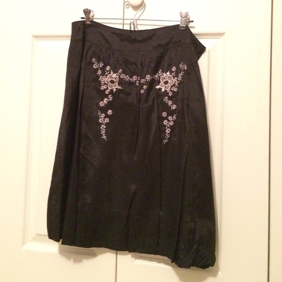 Black skirt