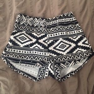 Tribal Print Shorts