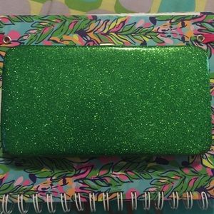 Sparkle green wallet