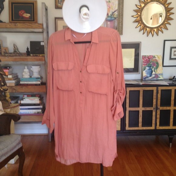 Pink shirt. Zara. M size