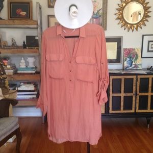 Pink shirt. Zara. M size