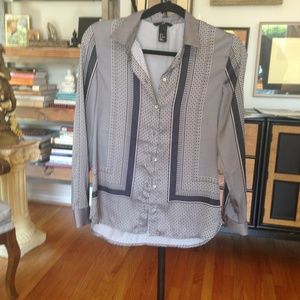 Black and white shirt. H&M.