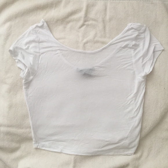 White Crop Top