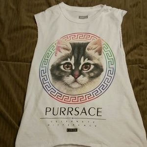 Cat Muscle Tank