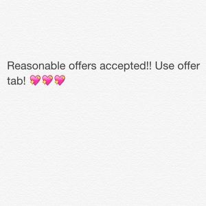 Make offers using offer tab!