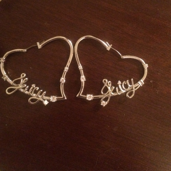 REDUCED PRICEAuthentic juicy couture hoop earrings