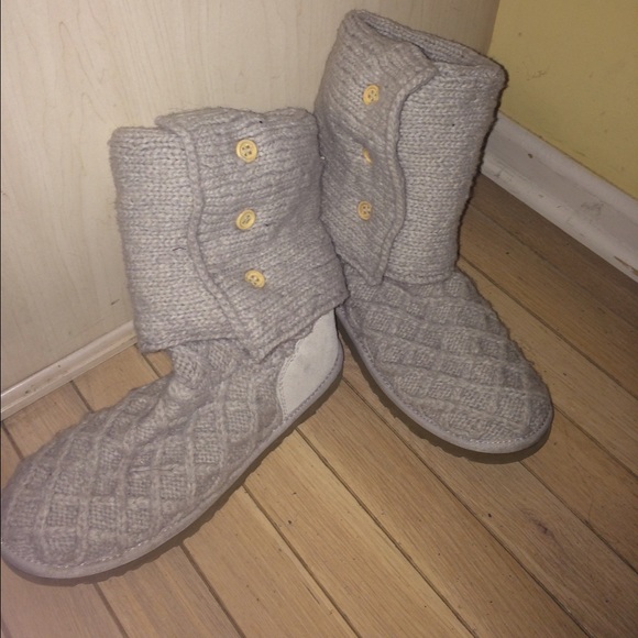 Lattice cardy knit uggs - Picture 1 of 3