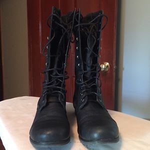 Madden Girl Combat Boots