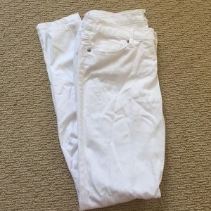 Scarlet Boulevard White Jeggings Size 28