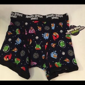 Men's Angry Birds Space Boxer Briefs - medium