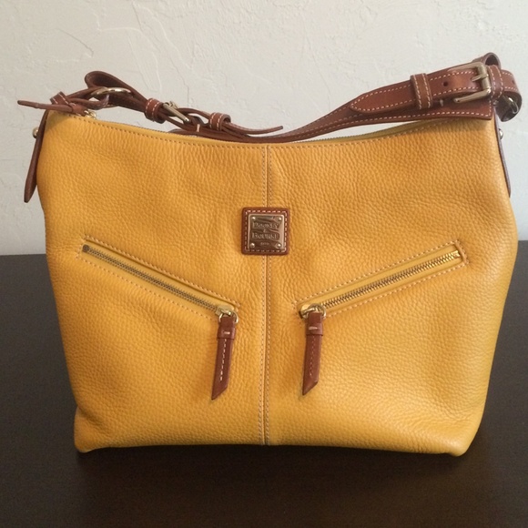 dooney and bourke yellow purse