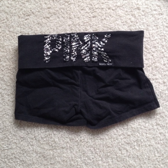 VS Pink Yoga Shorts