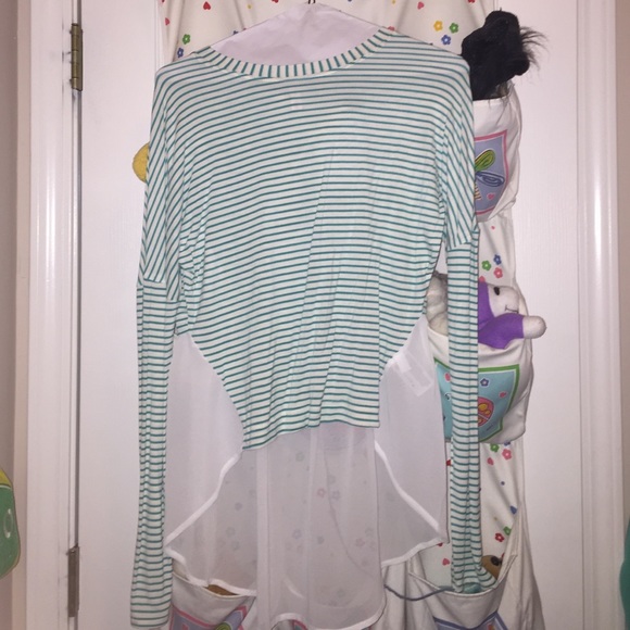 Striped long sleeve shirt