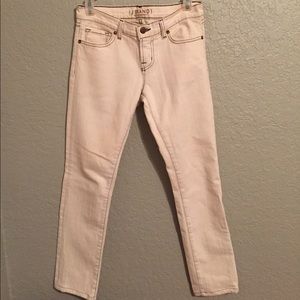 J Brand White Skinny Jeans