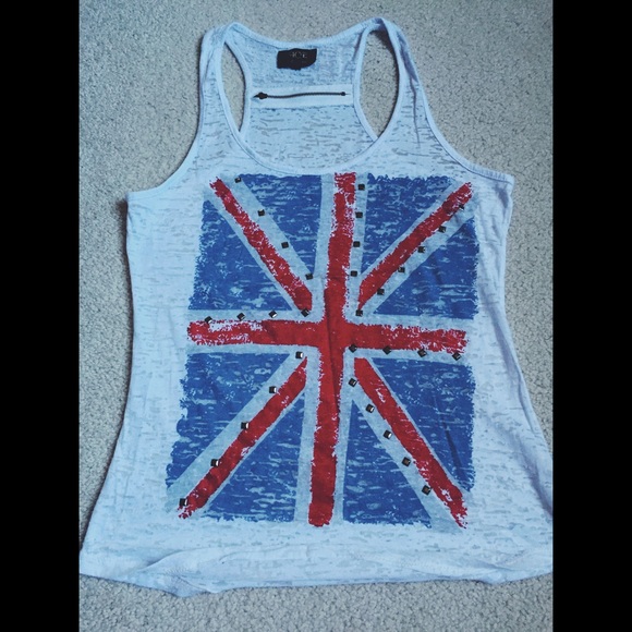 White tank. Studded & rockin!