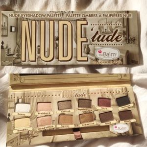 THE BALM NUDE TUDE PALETTE!!