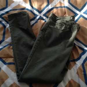 Olive/Green Skinny Jeans
