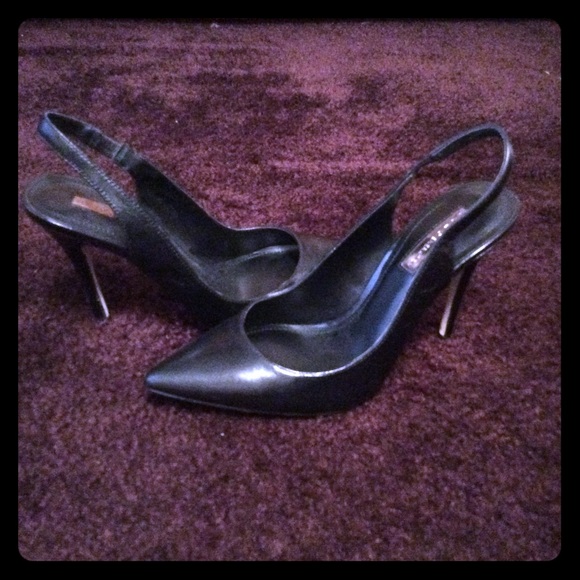 BCBGeneration black sling backs. Size 5.5