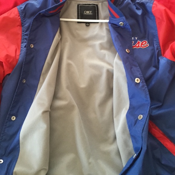 OBEY MENS VARIETY JACKET THROWBACK - Picture 3 of 3