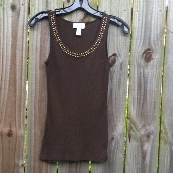 Loft Beaded Tank Top - Petites
