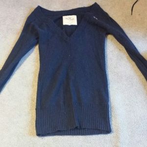 Dark Blue Hollister Sweater