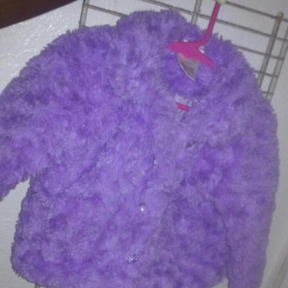 Infant fur jacket