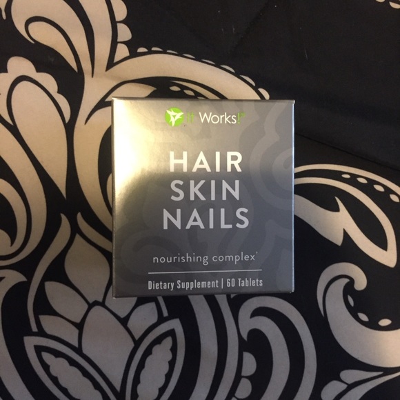 It works Hair Skin and Nails!