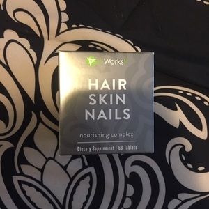 It works Hair Skin and Nails!