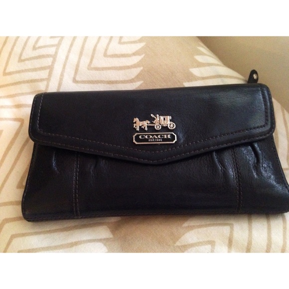 Black Coach Wallet