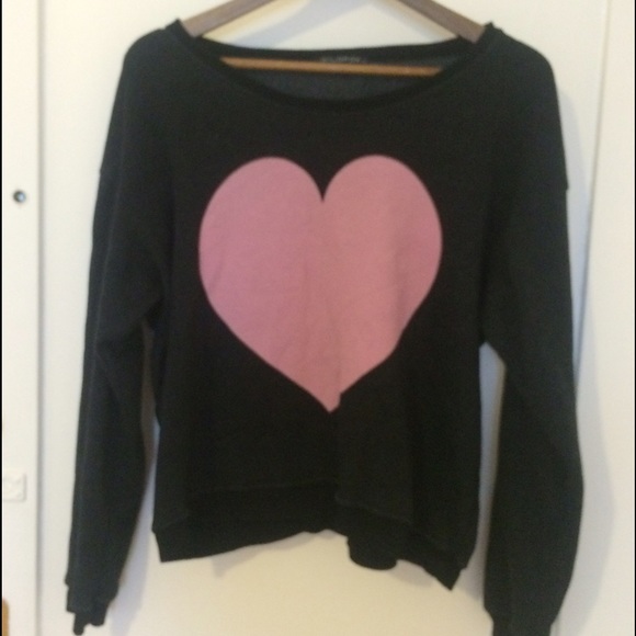 WILDFOX "Big Bold Heart" Sweatshirt