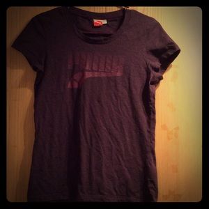 Purple puma shirt