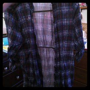 Plaid button up
