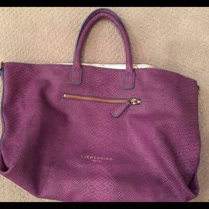 Liebeskind purple tote