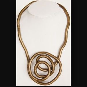 Bendy Bronz necklace