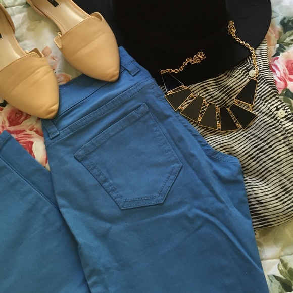 Blue pants