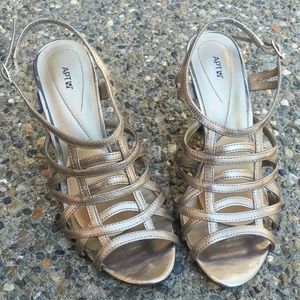 *Donated*Silver heels