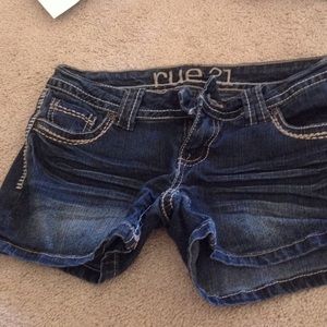 Rue 21 shorts!
