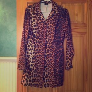 Cheetah blazer