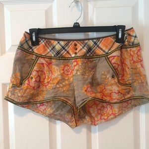 Fun Free People orange shorts!