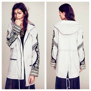 • free people military quills jacket •