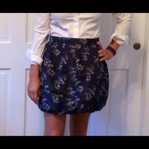 Blue bubble skirt