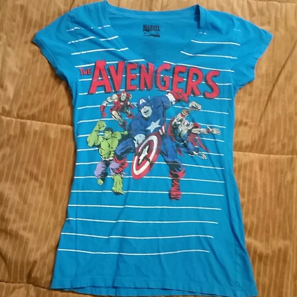 Marvel V-neck T-shirt