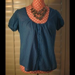 French Connection Short Sleeve Top!