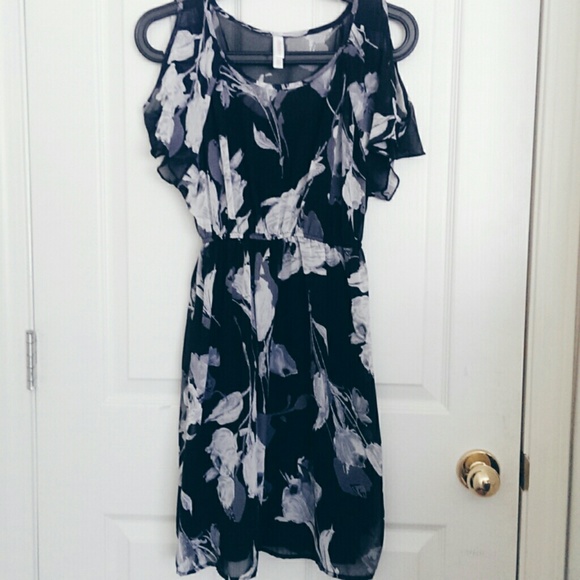 Floral Cinched Dress