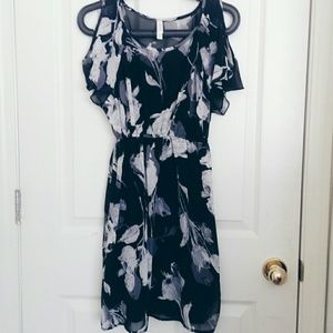 Floral Cinched Dress