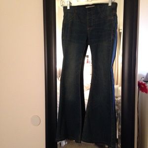 Free People flared jeans