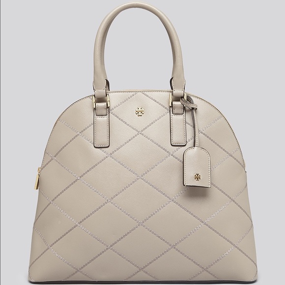 Tory Burch Robinson Stitched Dome Satchel