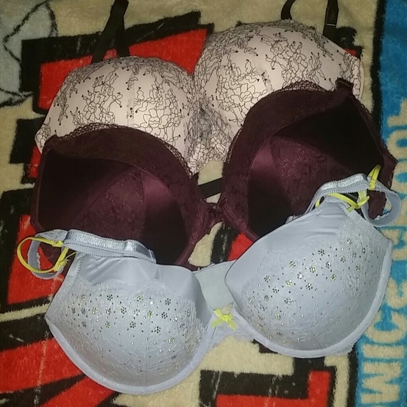3 Victorias Secret 38DD bra bundle